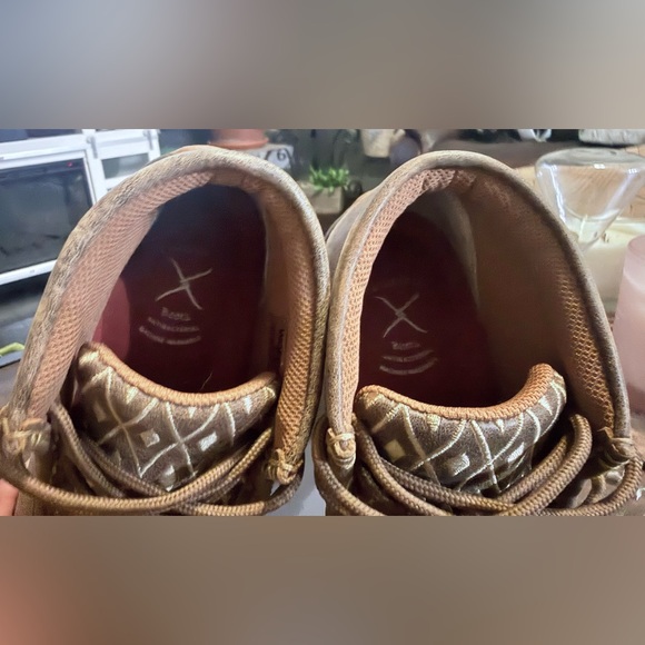 Womens Twisted X Chukka Driving Moc Toe Boots - Picture 4 of 7